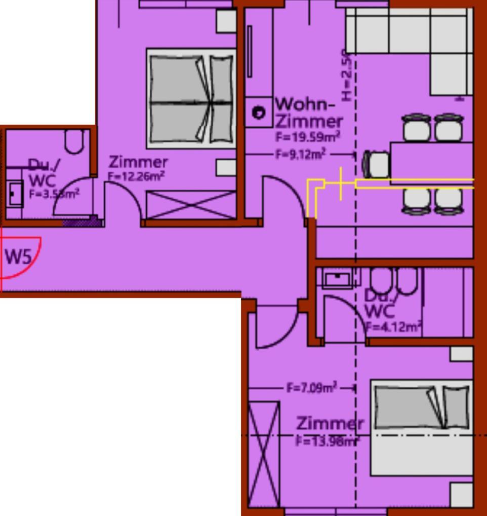 Texel Apartments Senales/Schnals Rom bilde